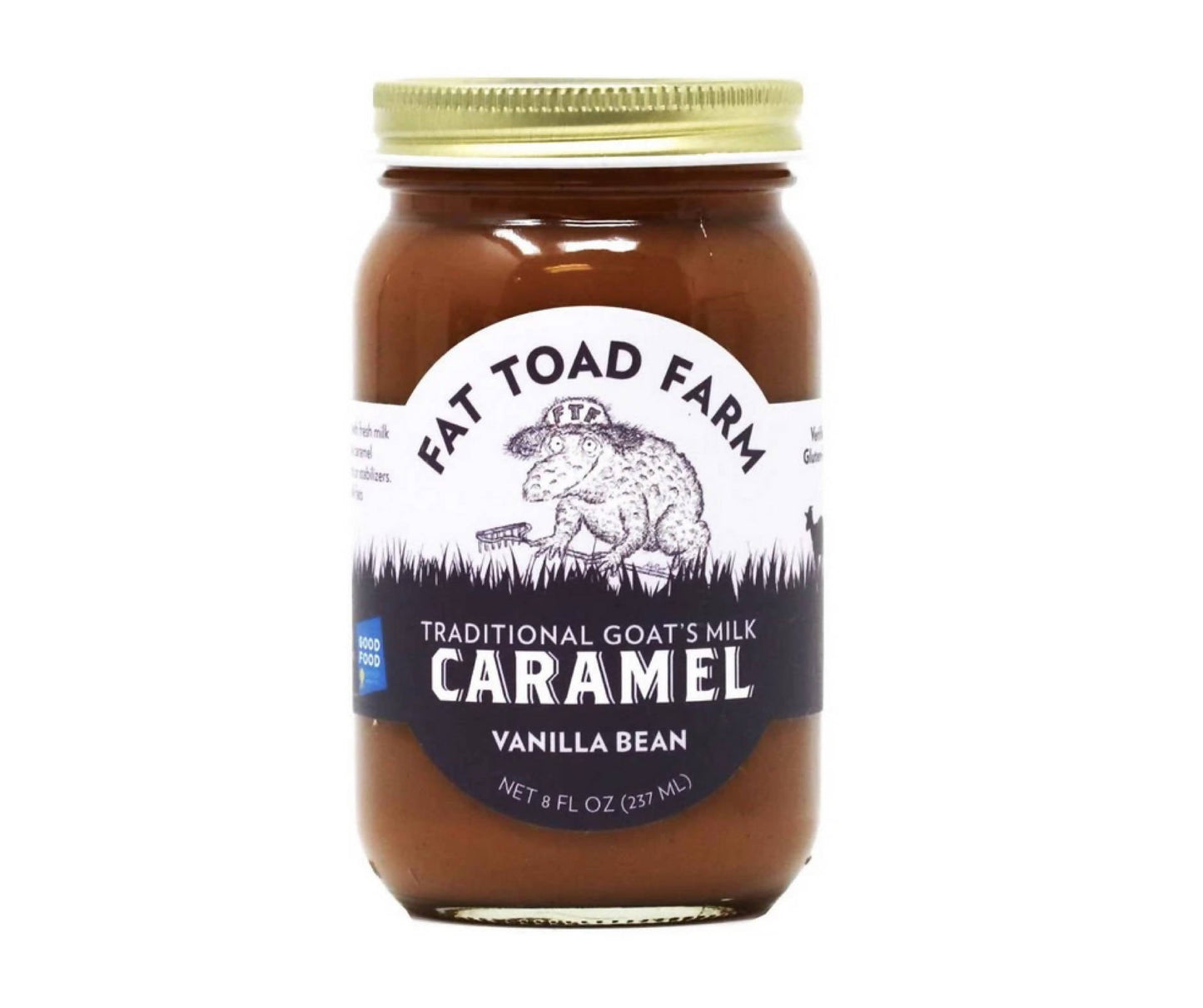 Caramels au lait de chèvre et à la vanille Fat Toad Farm - 12 pots de 227 g