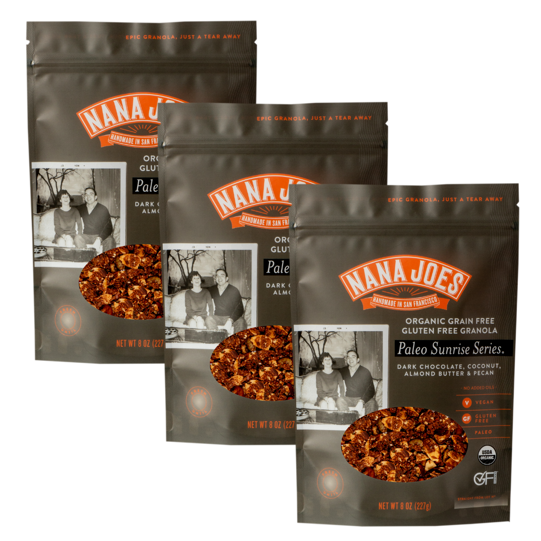 Nana Joe's Granola Biologique Paleo Série Sunrise : Mélange Chocolat Noir