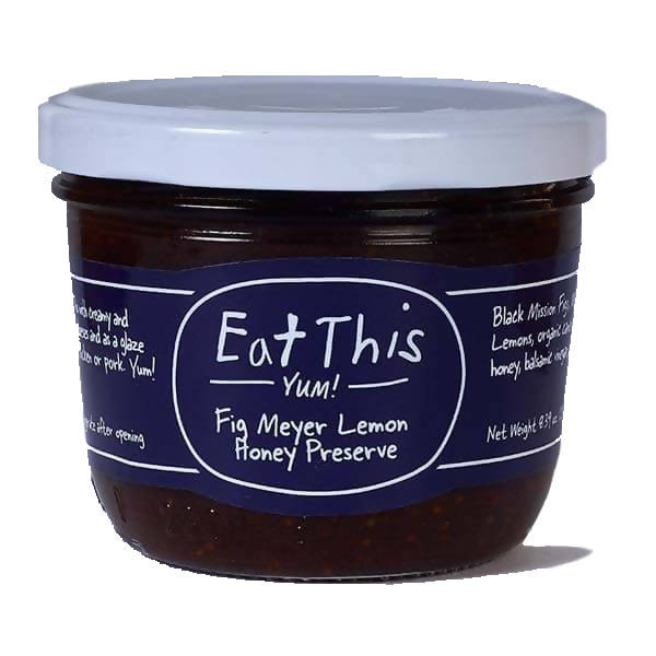 Confiture de figues, citrons Meyer et miel - Pot - 900g