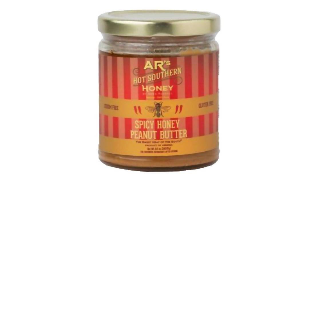 Farm2Me - Pantry - AR’s Hot Southern Honey - Spicy Honey Peanut Butter - 12 x 8.5oz - Spicy Honey Peanut Butter - 12 x 8.5oz - 858158007200