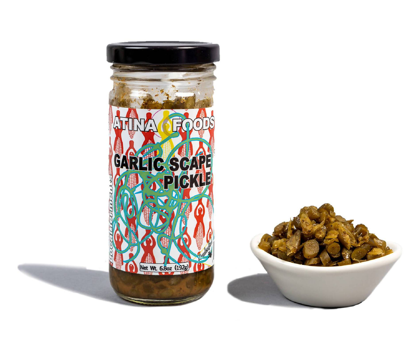 Garlic Scape Pickles - 12-Jar Pack - Atina Foods | Farm2Me Wholesale