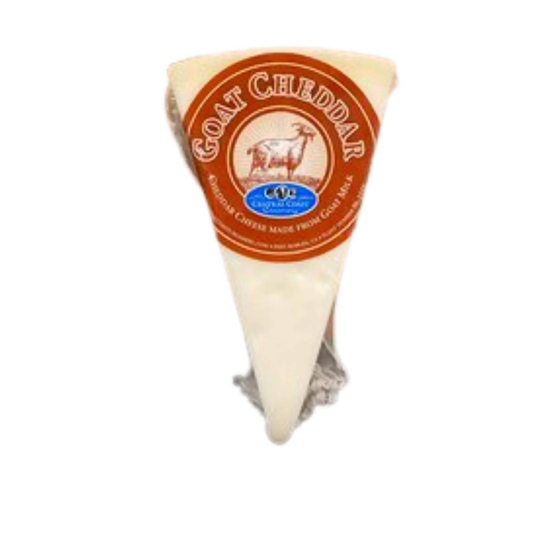 Farm2Me - Dairy - Central Coast Creamery - Goat Cheddar Wedge - 12 x 6oz - Goat Cheddar Wedge - 12 x 6oz - SMCH