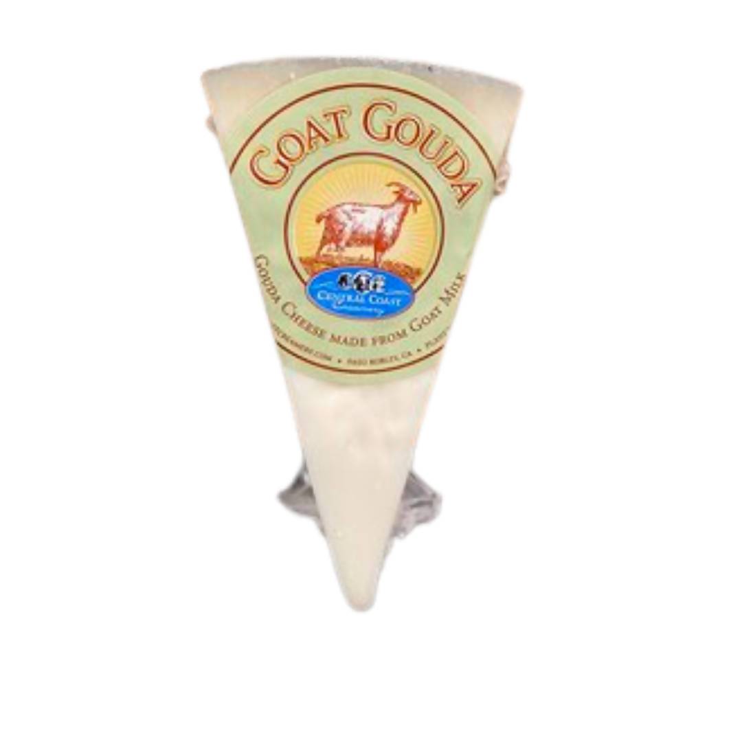 Farm2Me - Dairy - Central Coast Creamery - Goat Gouda Wedge - 12 x 6oz - Goat Gouda Wedge - 12 x 6oz -
