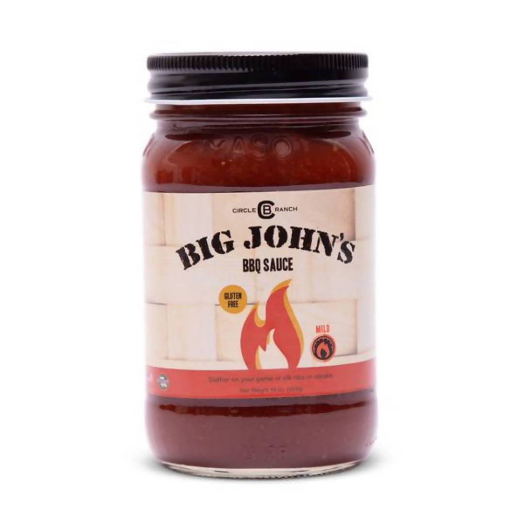 Farm2Me - Pantry - CIRCLE B RANCH LLC - Big John's BBQ Sauce - 12 x 16oz - Big John's BBQ Sauce - 12 x 16oz - Big/Joh/BBQ/USA