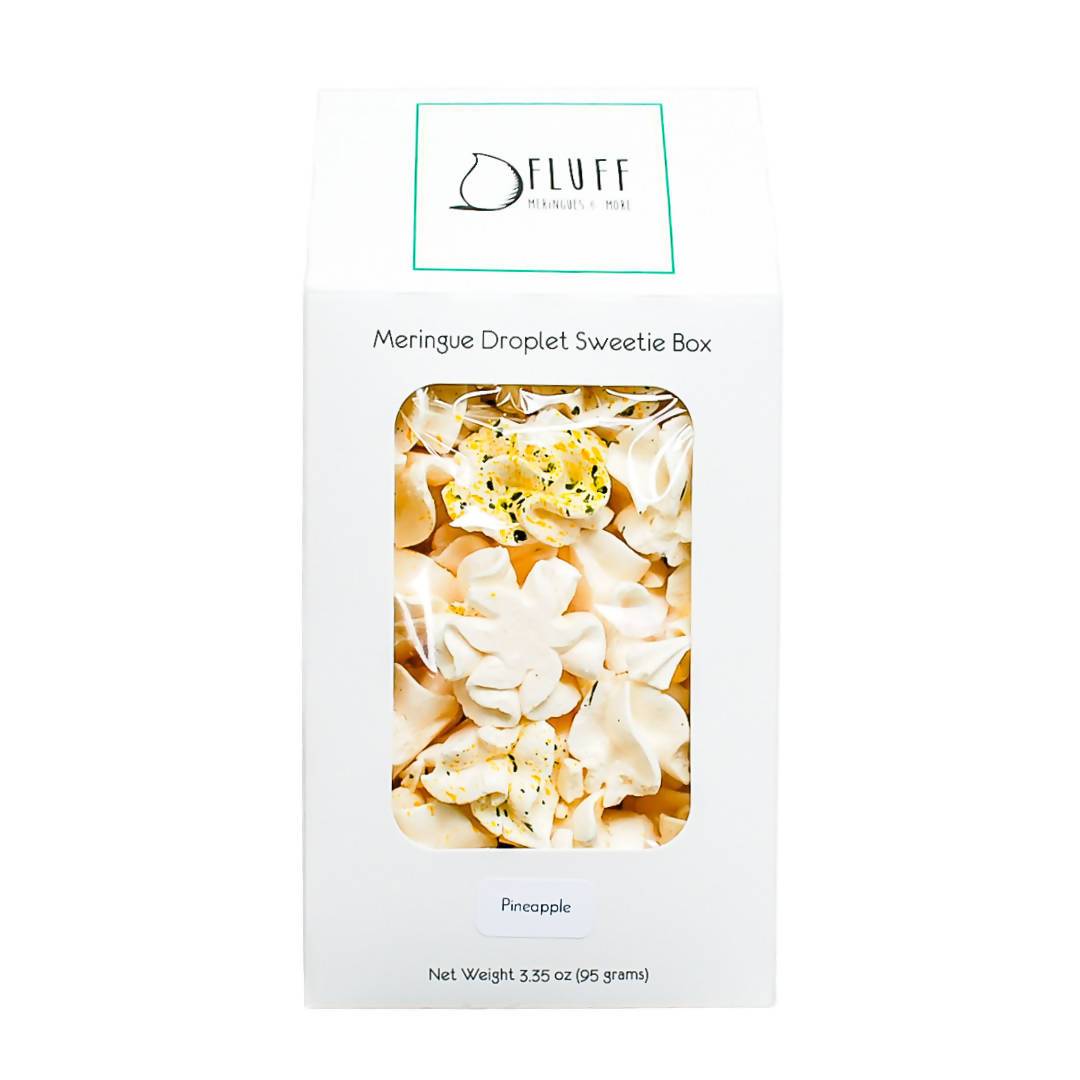 Farm2Me - Bakery - Fluff Meringues and More - Pineapple Meringue Sweetie Boxes - 12 x 3.35oz - Pineapple Meringue Sweetie Boxes - 12 x 3.35oz -