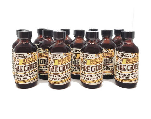 Nectar Fire Cider Bouteilles - 16 x 59ml - Hany's Harvest