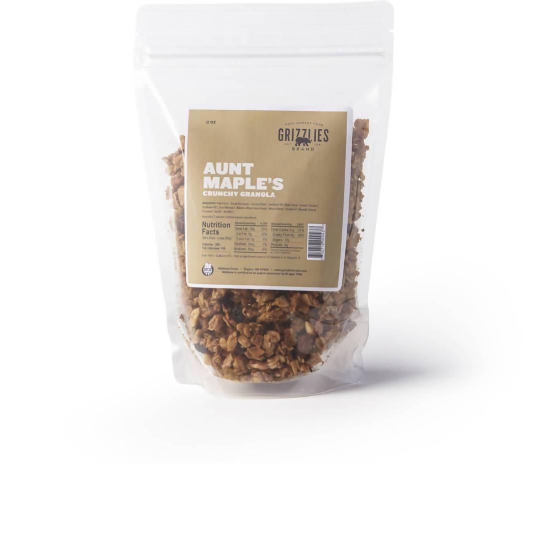 Farm2Me - Pantry - Grizzlies Brand - Aunt Maple's Crunchy Granola Bulk - 22 LB - Aunt Maple's Crunchy Granola Bulk - 22 LB - OM-AMC3