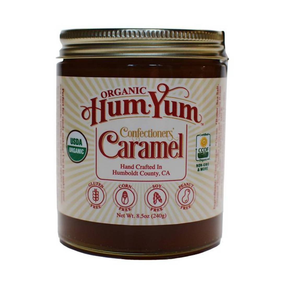 Farm2Me - Dairy - HumYum - Organic Confectioners' Caramel Sauce - 6 x 8.5oz - Organic Confectioners' Caramel Sauce - 6 x 8.5oz - 667744997364