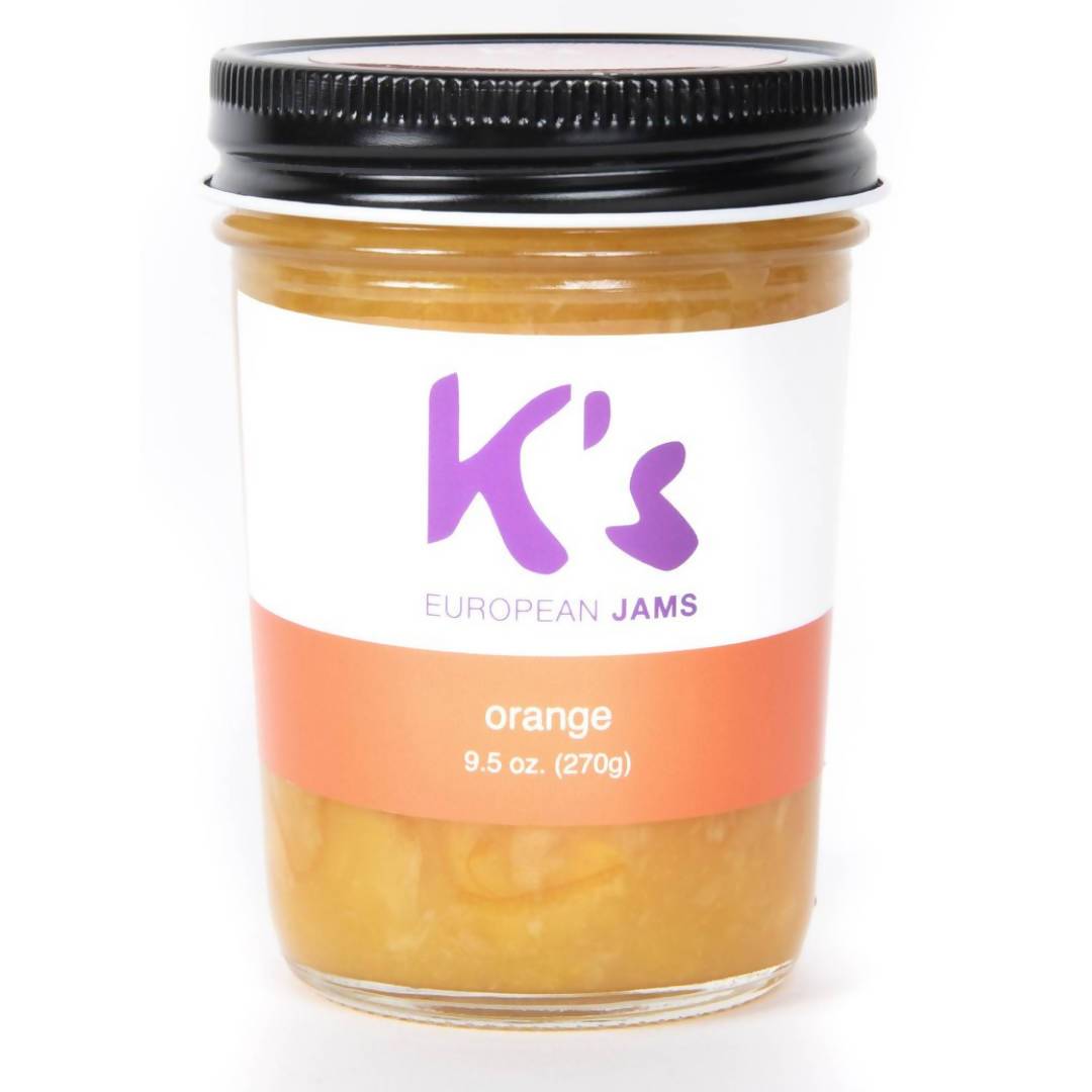 Farm2Me - Pantry - K’s European Jams - Orange Marmalade Jars - 12 x 9.5oz - Orange Marmalade Jars - 12 x 9.5oz -