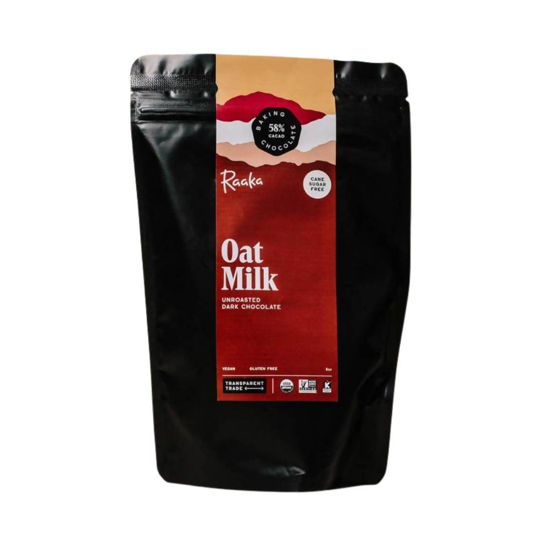 Farm2Me - Pantry - Raaka Chocolate - Oak Milk Baking Chocolate - 10 x 8oz - Oak Milk Baking Chocolate - 10 x 8oz - 850002567670