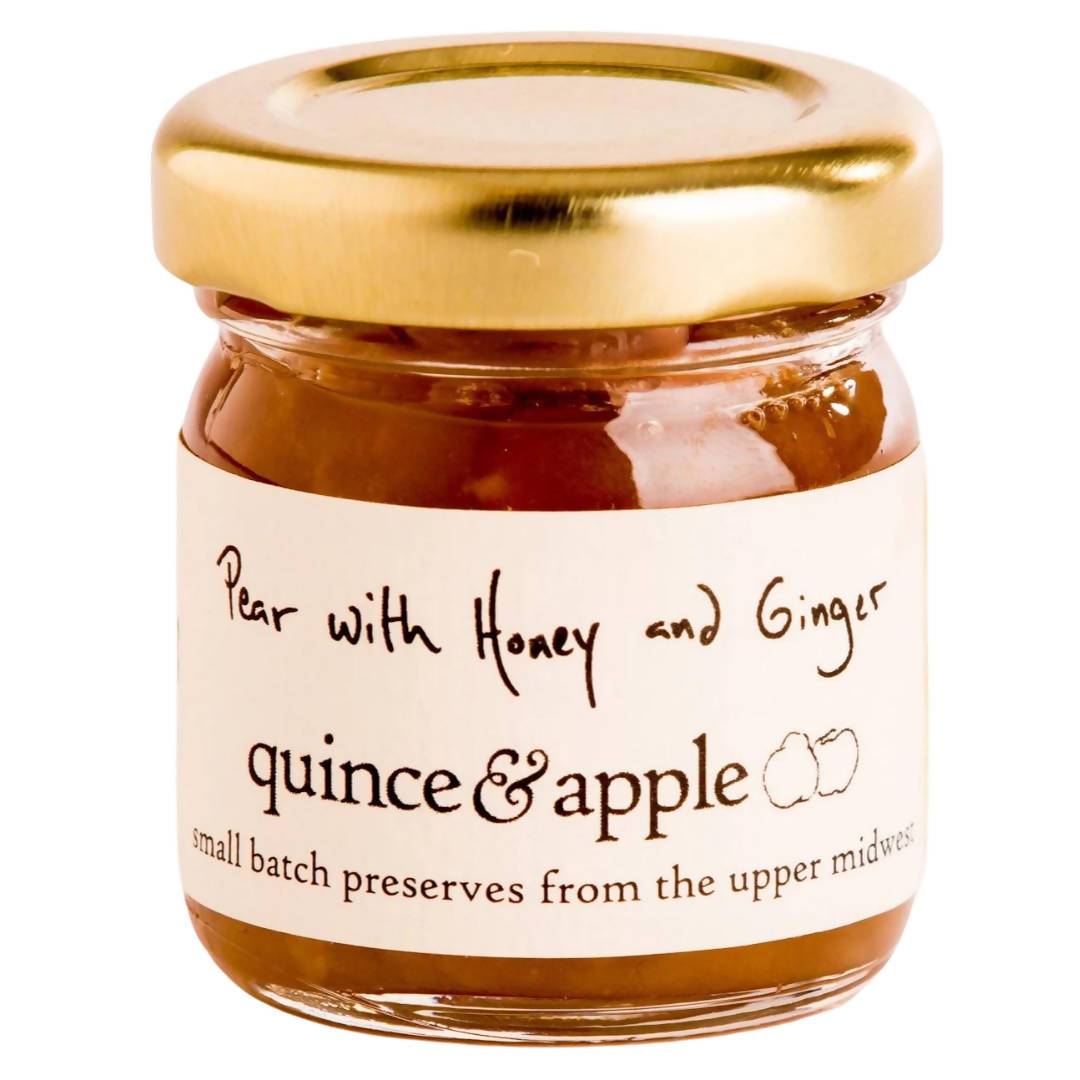 Farm2Me - Pantry - The Quince and Apple Company - Pear with Honey and Ginger Preserve Jars - 12 x 1.5oz - Pear with Honey and Ginger Preserve Jars - 12 x 1.5oz -