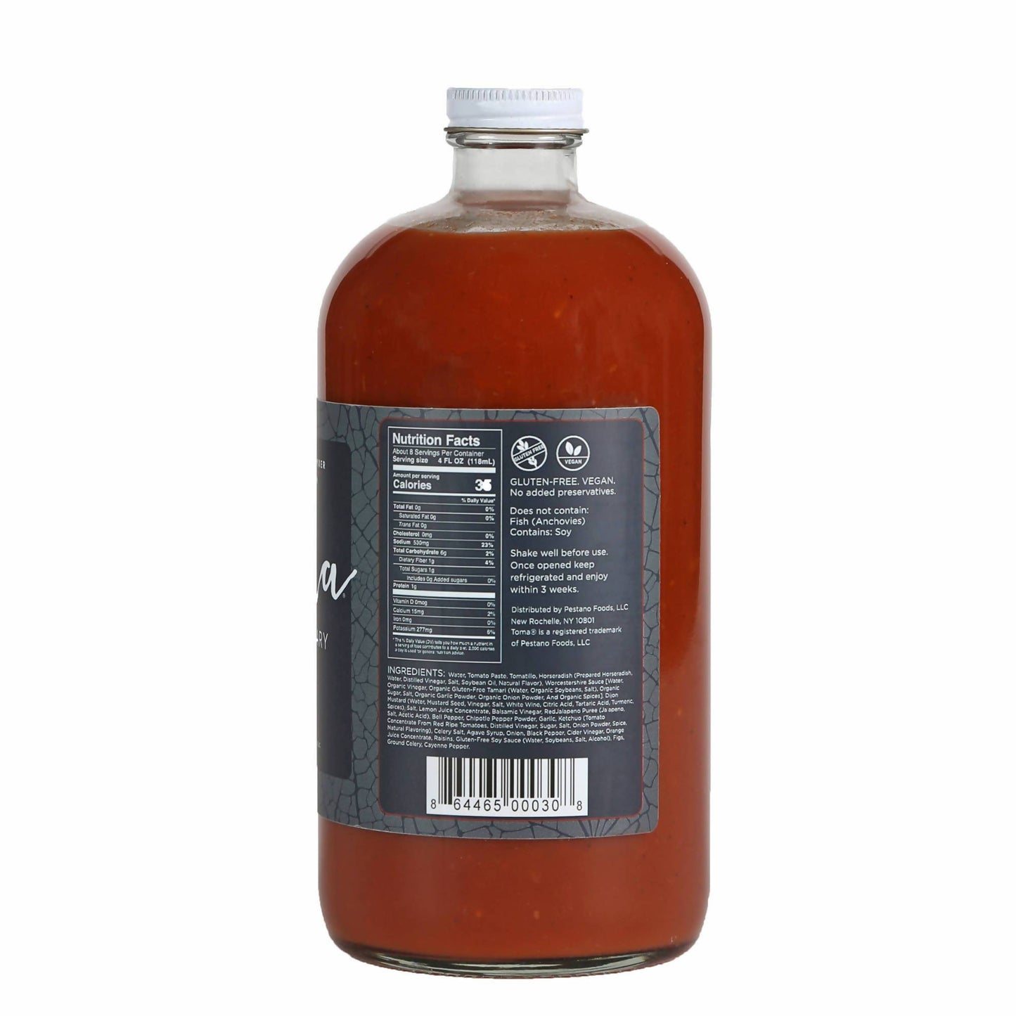 Bloody Mary Mixer, Original - 6-Bottle Pack - Toma | Farm2Me Wholesale