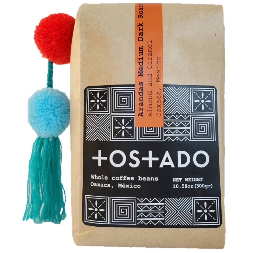 Farm2Me - Beverage - Tostado Coffee Roasters - Arandas Whole Coffee Beans (Medium-Dark Roast) Bags - 10 x 10.58oz - Arandas Whole Coffee Beans (Medium-Dark Roast) Bags - 10 x 10.58oz - 860002174921