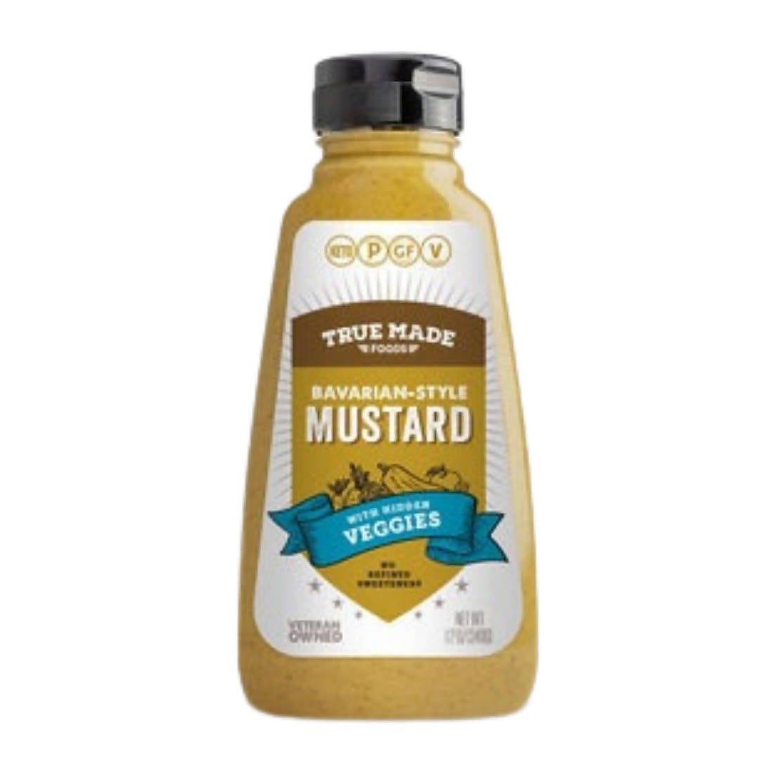True Made Foods' Bavarian-Style Mustard Squeeze Bottles - 6 x 12oz - Bavarian-Style Mustard Squeeze Bottles - 6 x 12oz - Farm2Me - Pantry