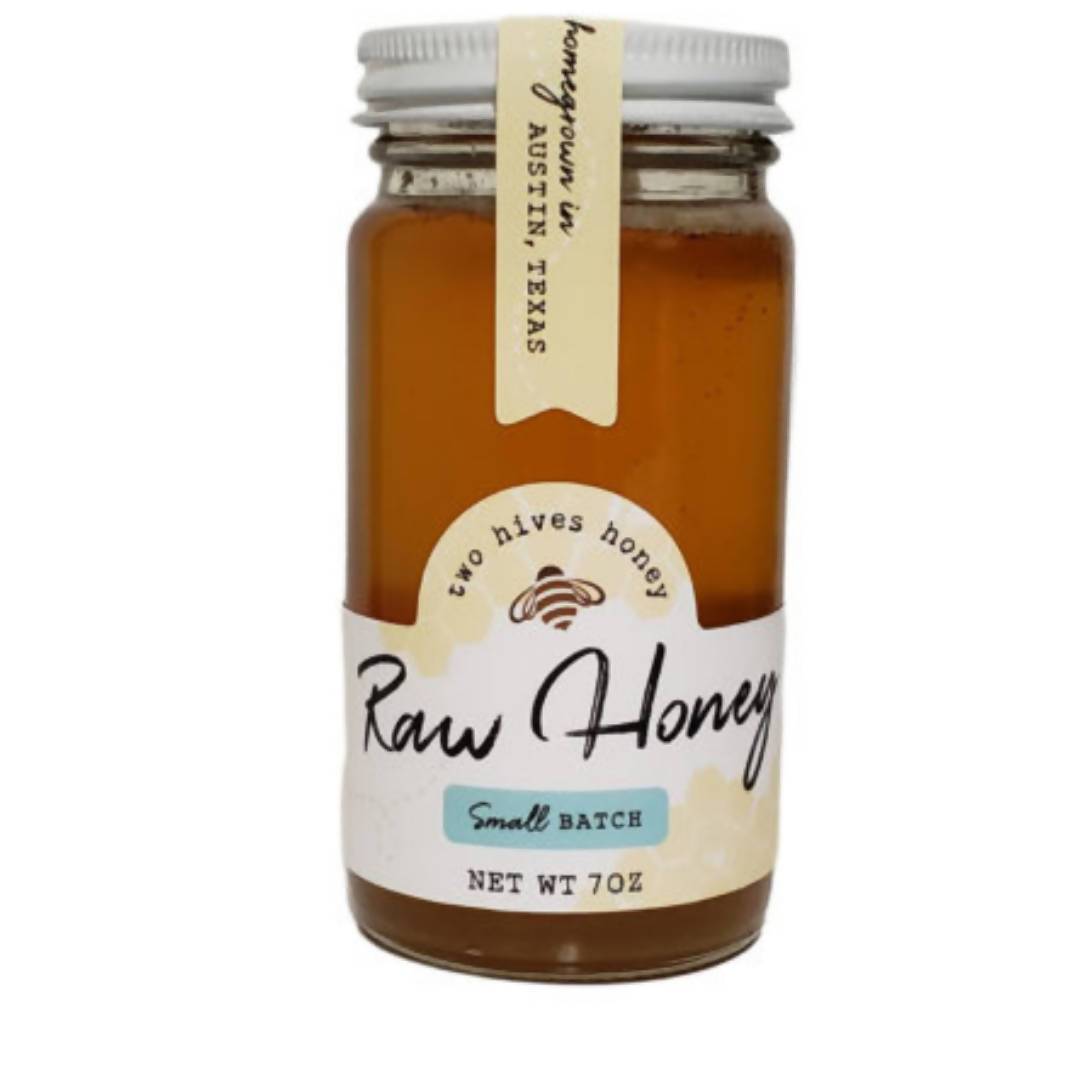 Raw Honey Jars - 12 Jars x 7oz - Two Hives Honey | Farm2Me Wholesale