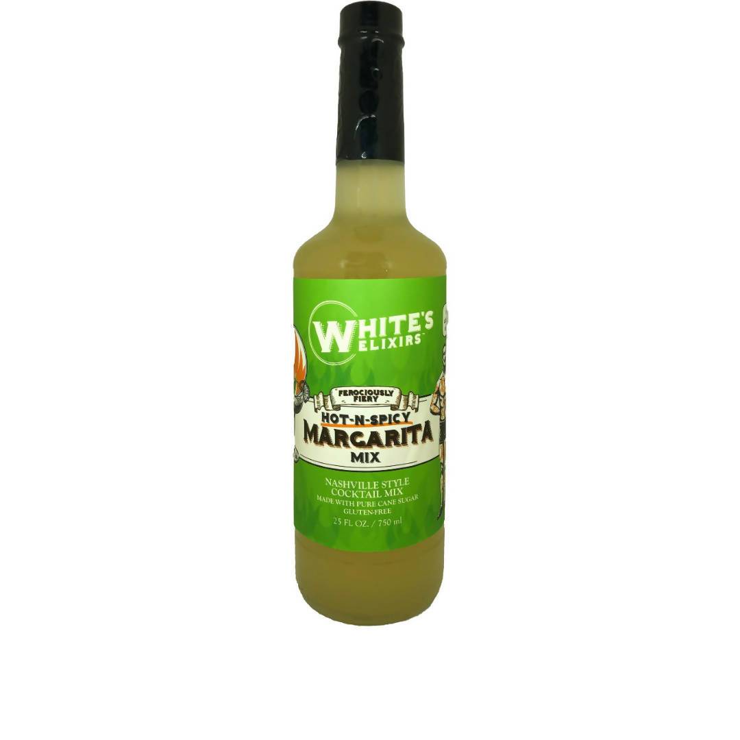 Farm2Me - Beverage - White’s Elixirs - Spicy Margarita Mix Bottle - 12 x 750mL - Spicy Margarita Mix Bottle - 12 x 750mL - 680327994796