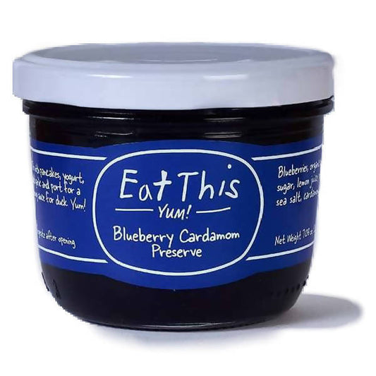 Blueberry Cardamom Jam - 12-Jars Pack - Eat This Yum | Farm2Me Wholesale
