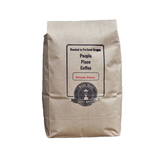 Grains de café Éthiopie Limu (Torréfaction légère) - 5 LB