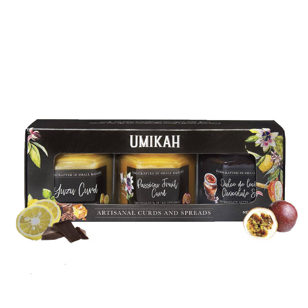 Coffret de sauces Passion, Yuzu & Chocolat - 6 x (3 x 42,5 g)