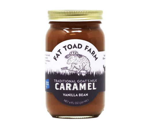 Caramels au lait de chèvre et à la vanille Fat Toad Farm - 12 pots de 227 g