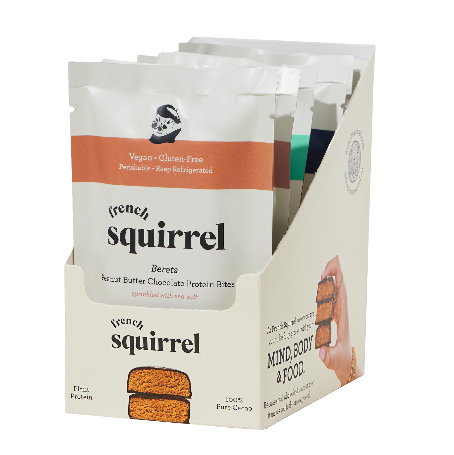 Bérets Écureuil Français - Pack Variété (2 Paquets) - 6 Sachets x 2 Paquets