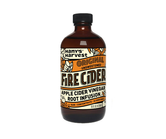 Bouteilles de Vinaigre de Cidre de Pomme Infusé aux Racines (Original, Non Sucré) - 6 x 47 cl