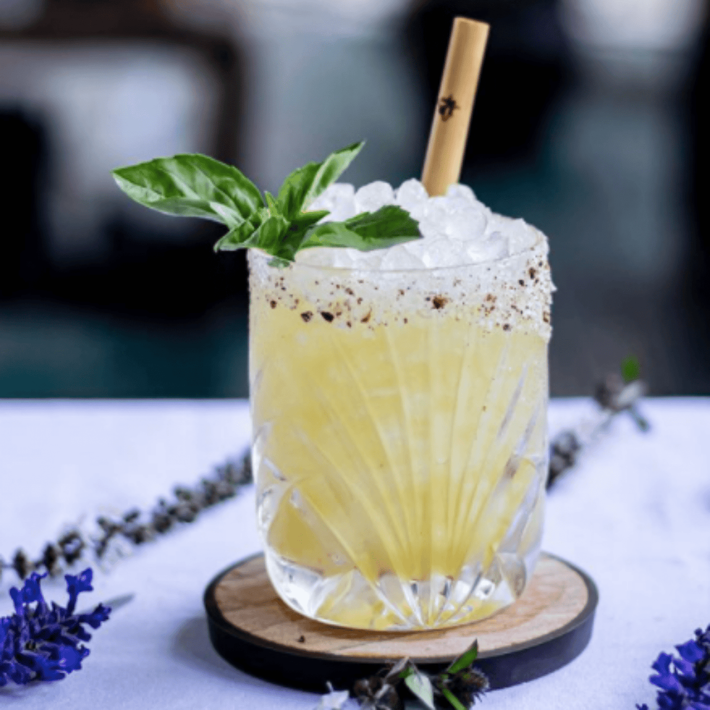 Pailles réutilisables en roseau Holy City Straw Cocktail | Lot de 5