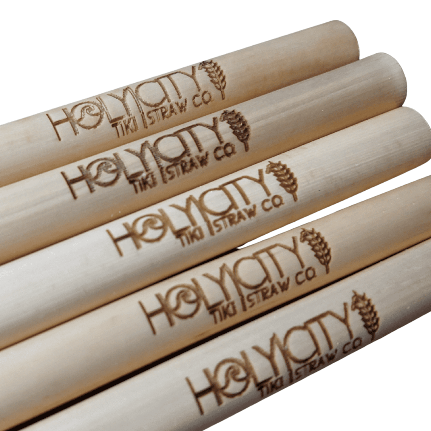 Pailles à Collectionner Holy City Straw Tiki - Jonc réutilisable - Lot de 10 - Série 1