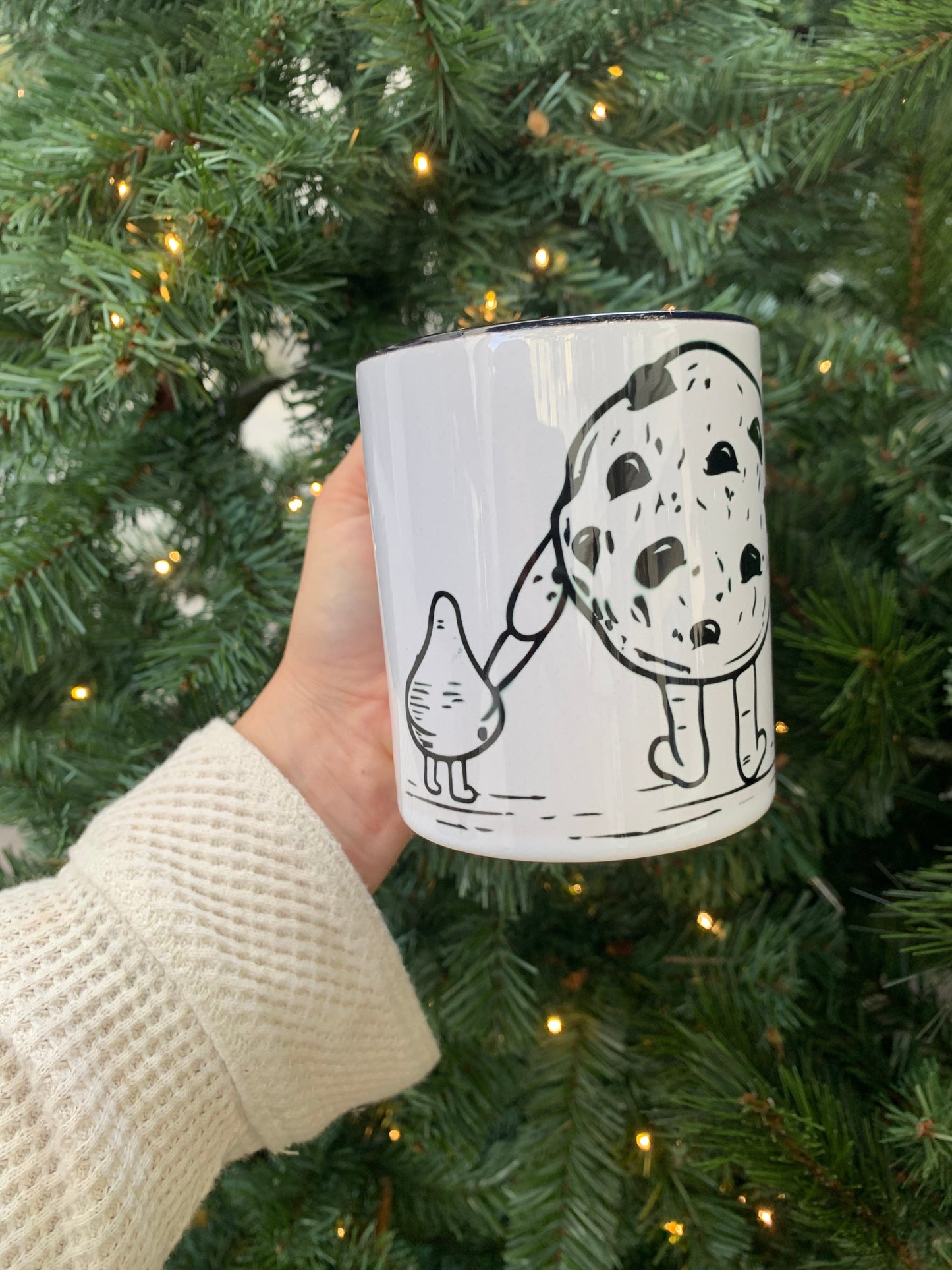 Tasse à biscuits en céramique