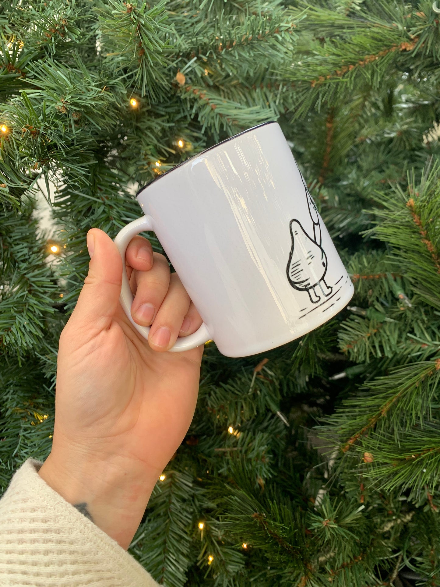 Tasse à biscuits en céramique