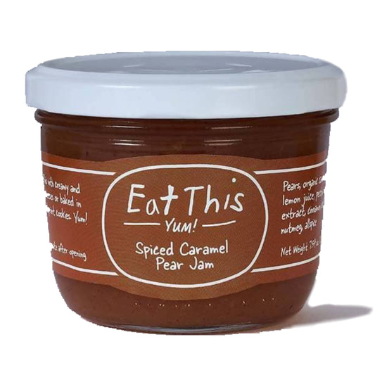 Confiture de Poires au Caramel Épicé - Pot - 900g