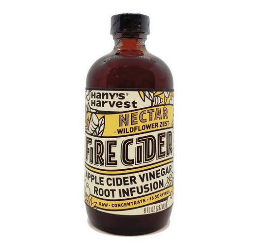 Bouteilles de Nectar Fire Cider - 12 x 8oz - Hany's Harvest