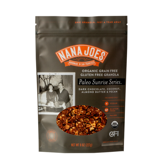 Nana Joe's Granola Biologique Paleo Série Sunrise : Mélange Chocolat Noir
