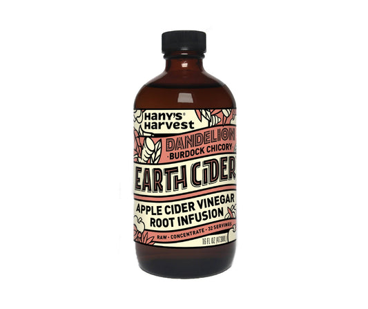 Bouteilles de cidre de pissenlit Dandelion Earth - 6 x 473 ml - Hany's Harvest