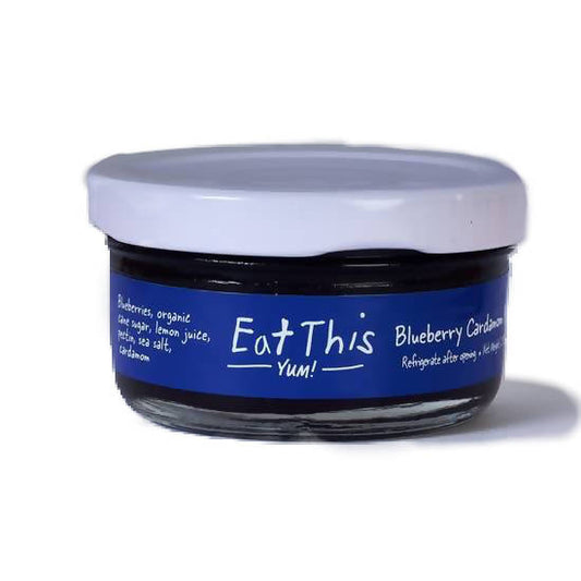 Blueberry Cardamom Jam- 12-Jars Pack - Eat This Yum | Farm2Me Wholesale