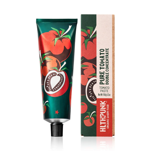 HlthPunk Double Concentrate Tomato Paste, Organic (PURE TOMATO) - 8-Tube Pack - HlthPunk | Farm2Me Wholesale