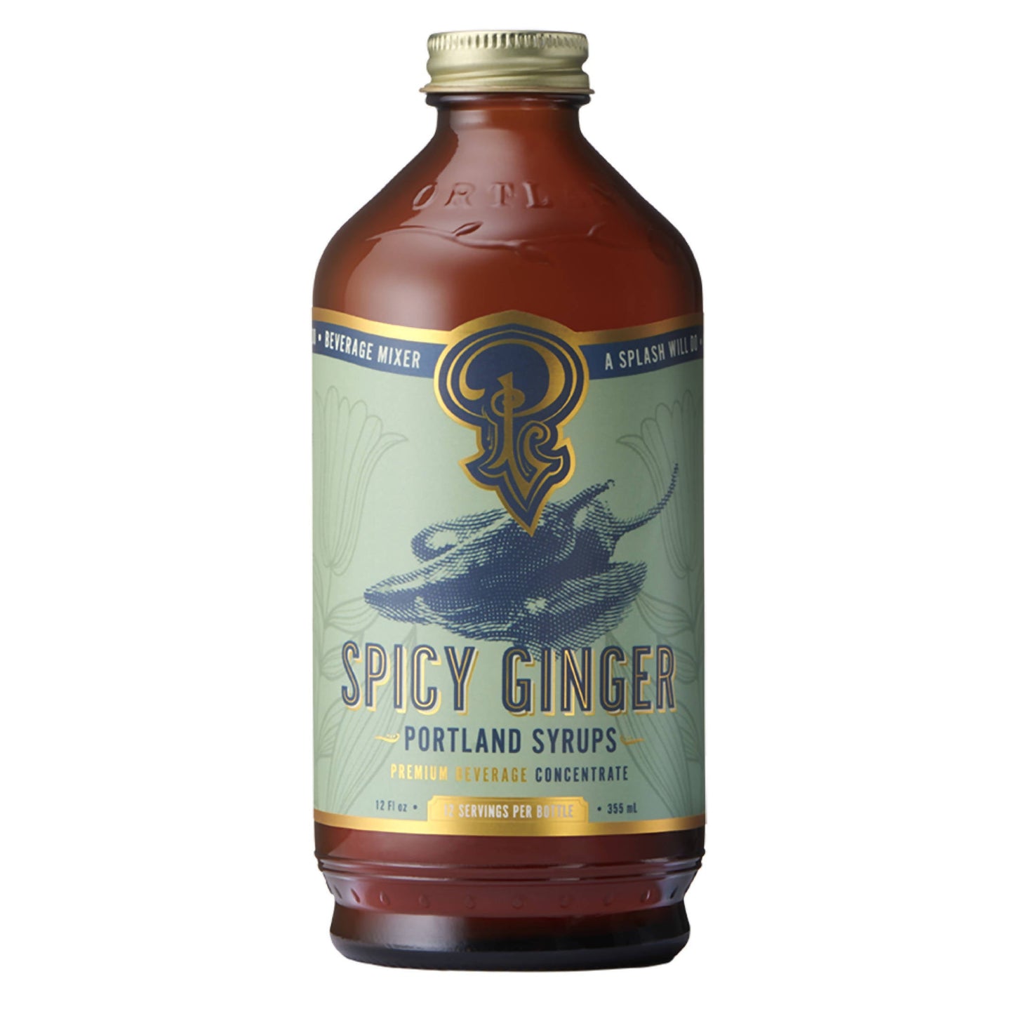 Sirop de gingembre épicé - 6 x 35 cl