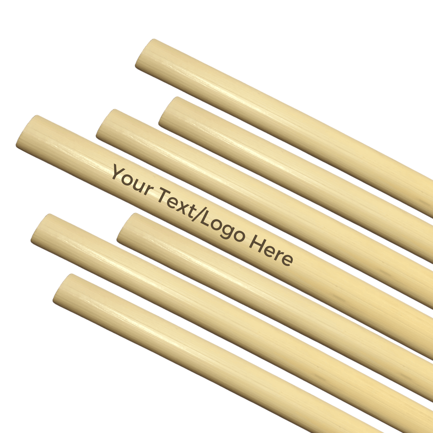 Paille en roseau réutilisable Holy City Straw gravée au laser