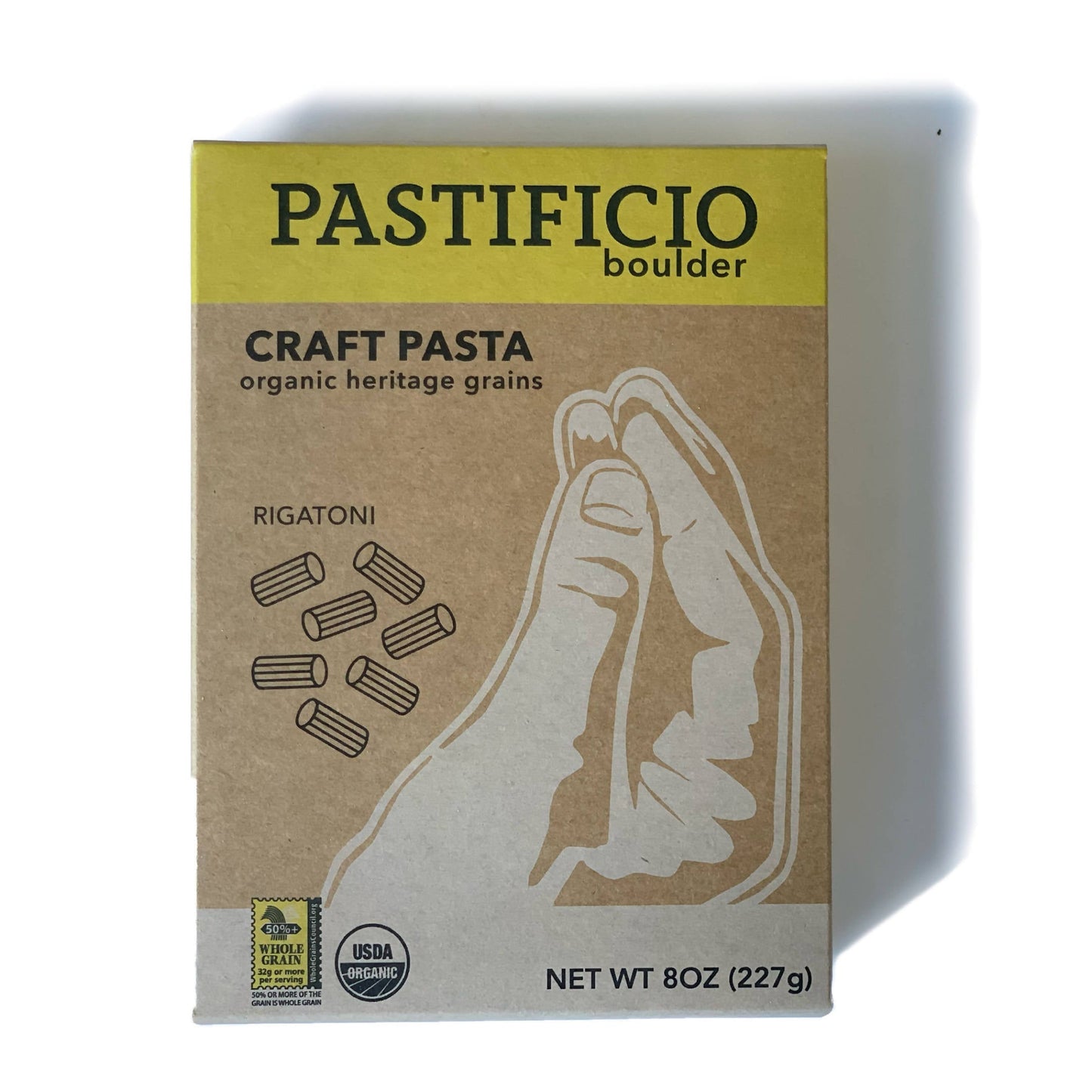 RIGATONI - Heritage and ancient wheat pasta - 12 x 8oz - Pastificio Boulder | Farm2Me Wholesale and Bulk