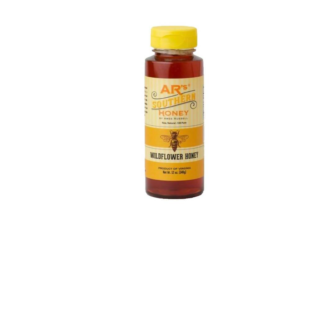 Farm2Me - Pantry - AR’s Hot Southern Honey - Wildflower Honey Bottles - 12 x 12oz - Wildflower Honey Bottles - 12 x 12oz - 858158007033
