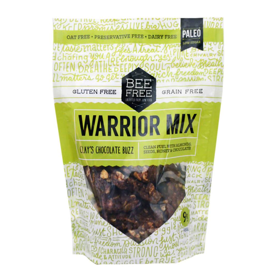Grain Free Granola Bee Free Warrior Mix: Clay's Chocolate Buzz Granola, Gluten Free - 12-Bags Pack - Bee Free Gluten Free Granola | Farm2Me Wholesale
