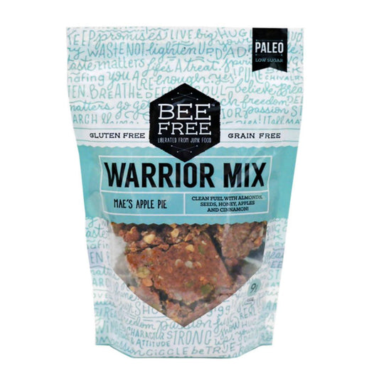 Bee Free Warrior Mix: Mae's Apple Pie Granola, Gluten Free, Grain Free - 12-Bags Pack - Bee Free Gluten Free Granola | Farm2Me Wholesale
