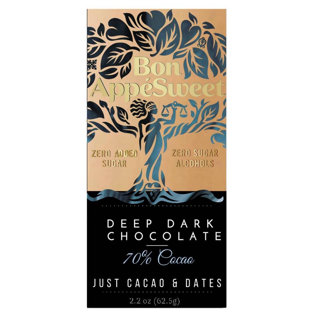 Farm2Me - Snacks - Bon AppeSweet - Deep Dark Chocolate - 12 x 2.2.oz - Deep Dark Chocolate - 12 x 2.2.oz - 860002637020