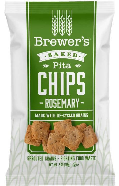 Brewer’s Crackers Foods - Rosemary Pita Chips - Chips - Farm2Me - -