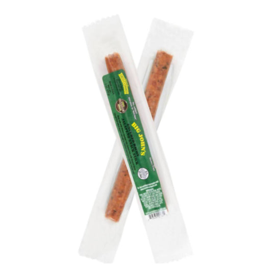 Farm2Me - Meat - CIRCLE B RANCH LLC - Big John's Nitrite Free Jalapeno Snack Sticks - 24 x 1oz - Big John's Nitrite Free Jalapeno Snack Sticks - 24 x 1oz - Jal/sna/sti/USA