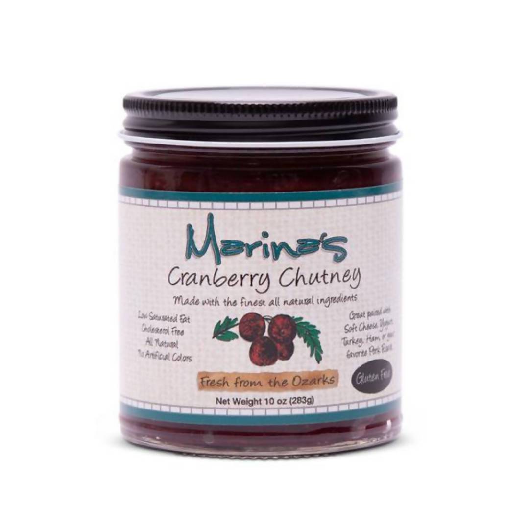Farm2Me - Pantry - CIRCLE B RANCH LLC - Marina's Cranberry Chutney - 12 x 10oz - Marina's Cranberry Chutney - 12 x 10oz - Mar/Cra/Chu/USA