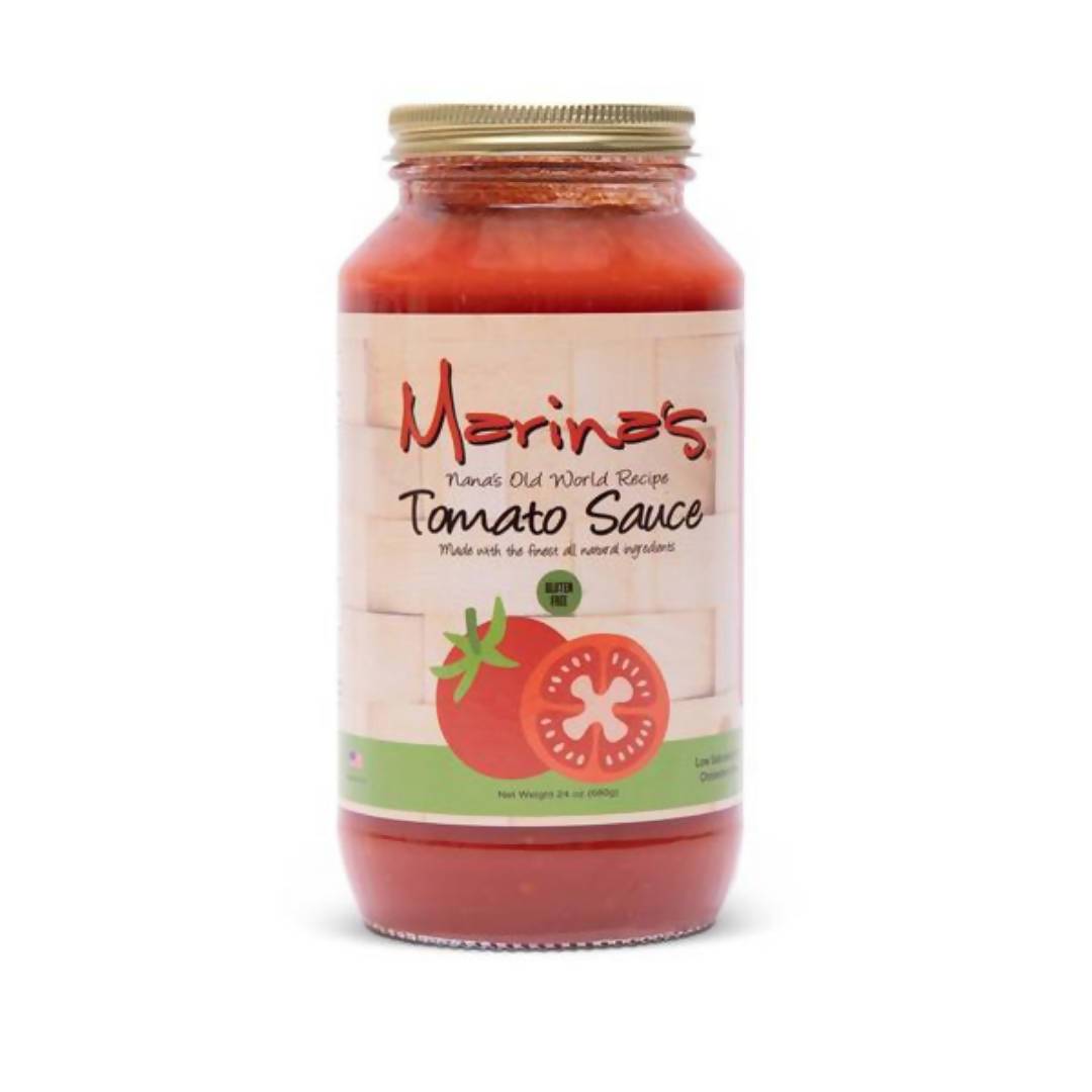 Farm2Me - Pantry - CIRCLE B RANCH LLC - Marina's Signature Italian Style Tomato Sauce - 12 x 24oz - Marina's Signature Italian Style Tomato Sauce - 12 x 24oz - Mar/Tom/Sau/USA