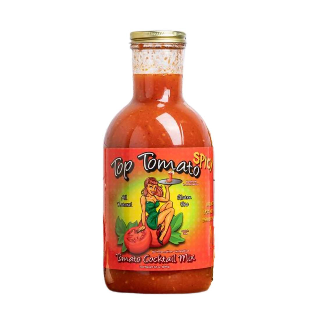 Spicy Bloody Mary Mix “Top Tomato” - 12-Bottle Pack - CIRCLE B RANCH | Farm2Me Wholesale