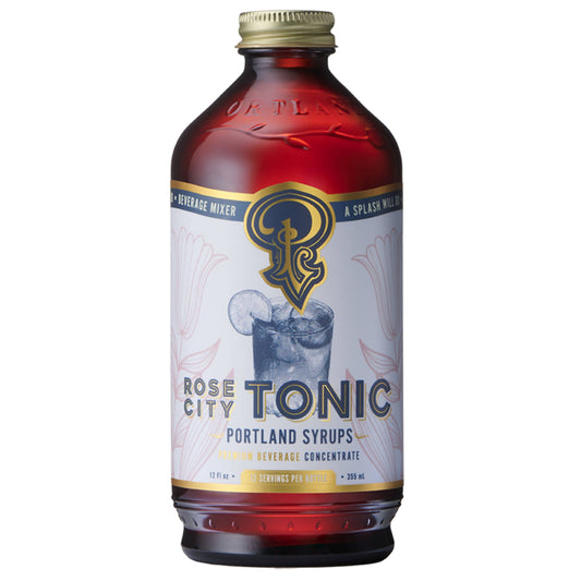 Concentré de tonic Rose City à la quinine – 6 x 355 ml
