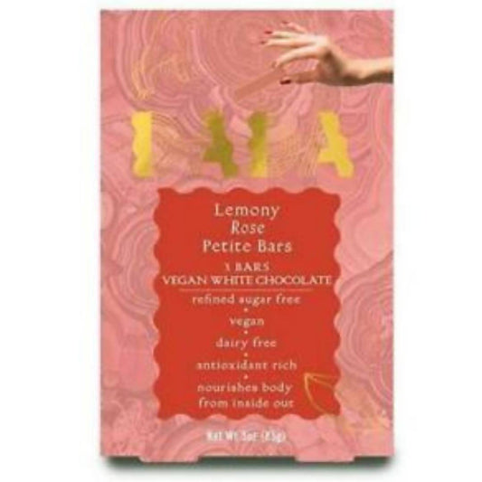Farm2Me - Snacks - DADA Daily - Lemony Rose Petite Chocolate Bar Pouches - 8 x 3oz - Lemony Rose Petite Chocolate Bar Pouches - 8 x 3oz - 850007481186